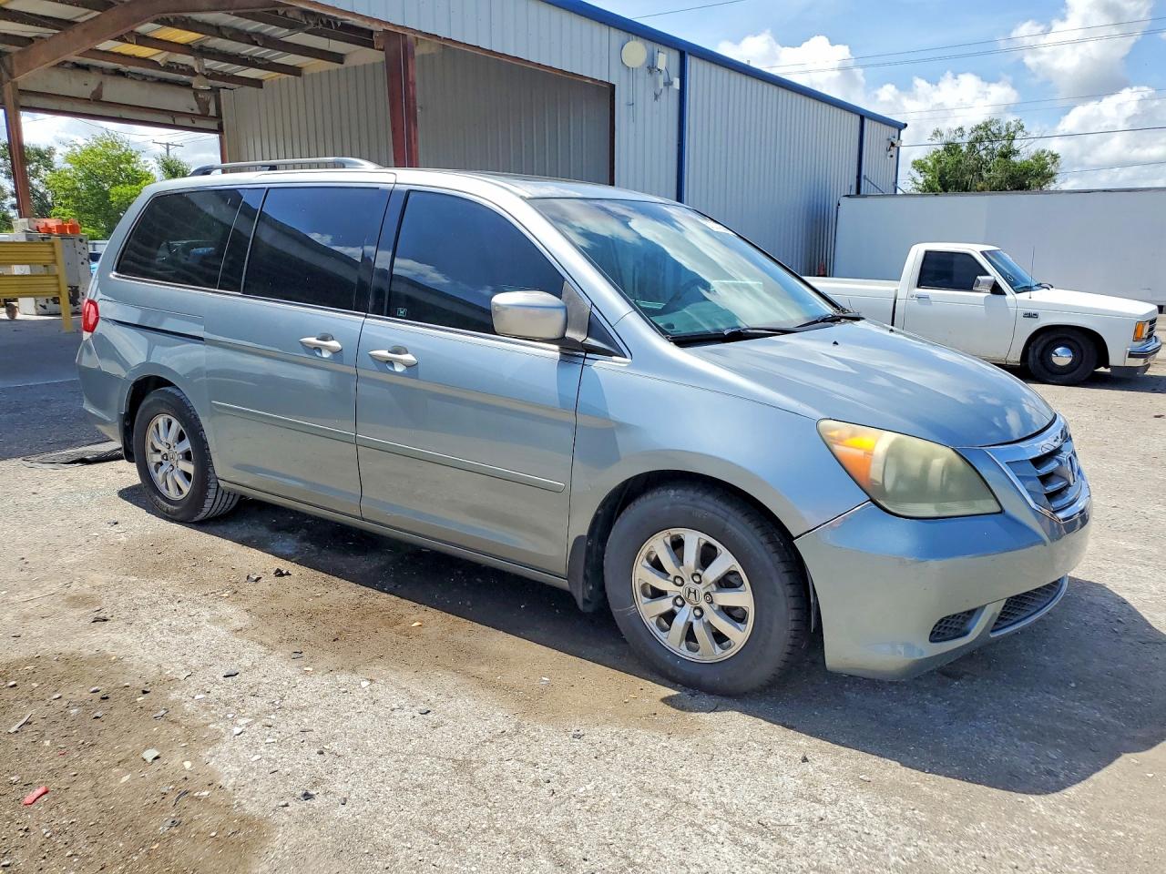 2008 Honda Odyssey Exl Blue vin: 5FNRL38798B036669