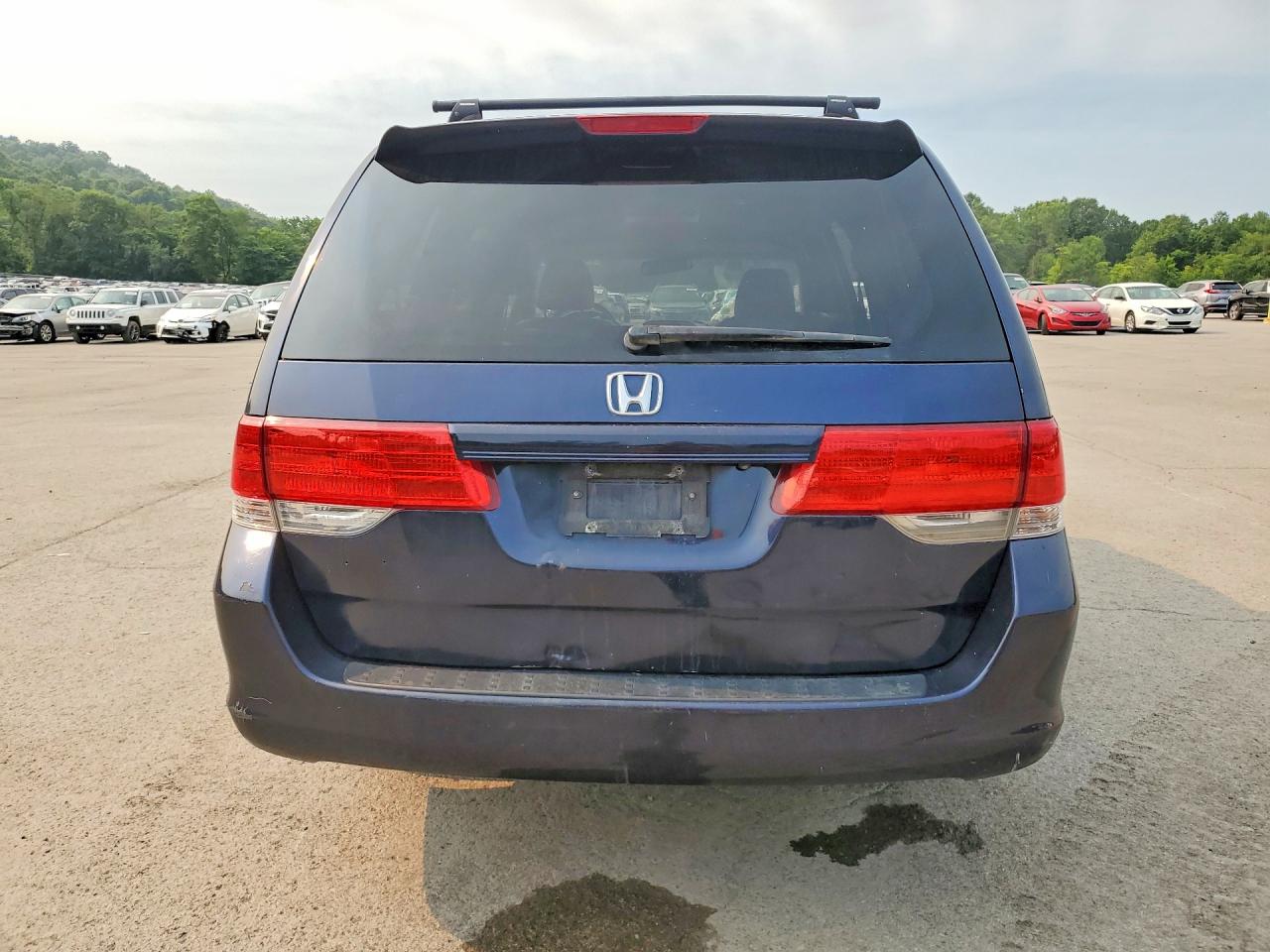 2008 Honda Odyssey Blue vin: 5FNRL38798B037496
