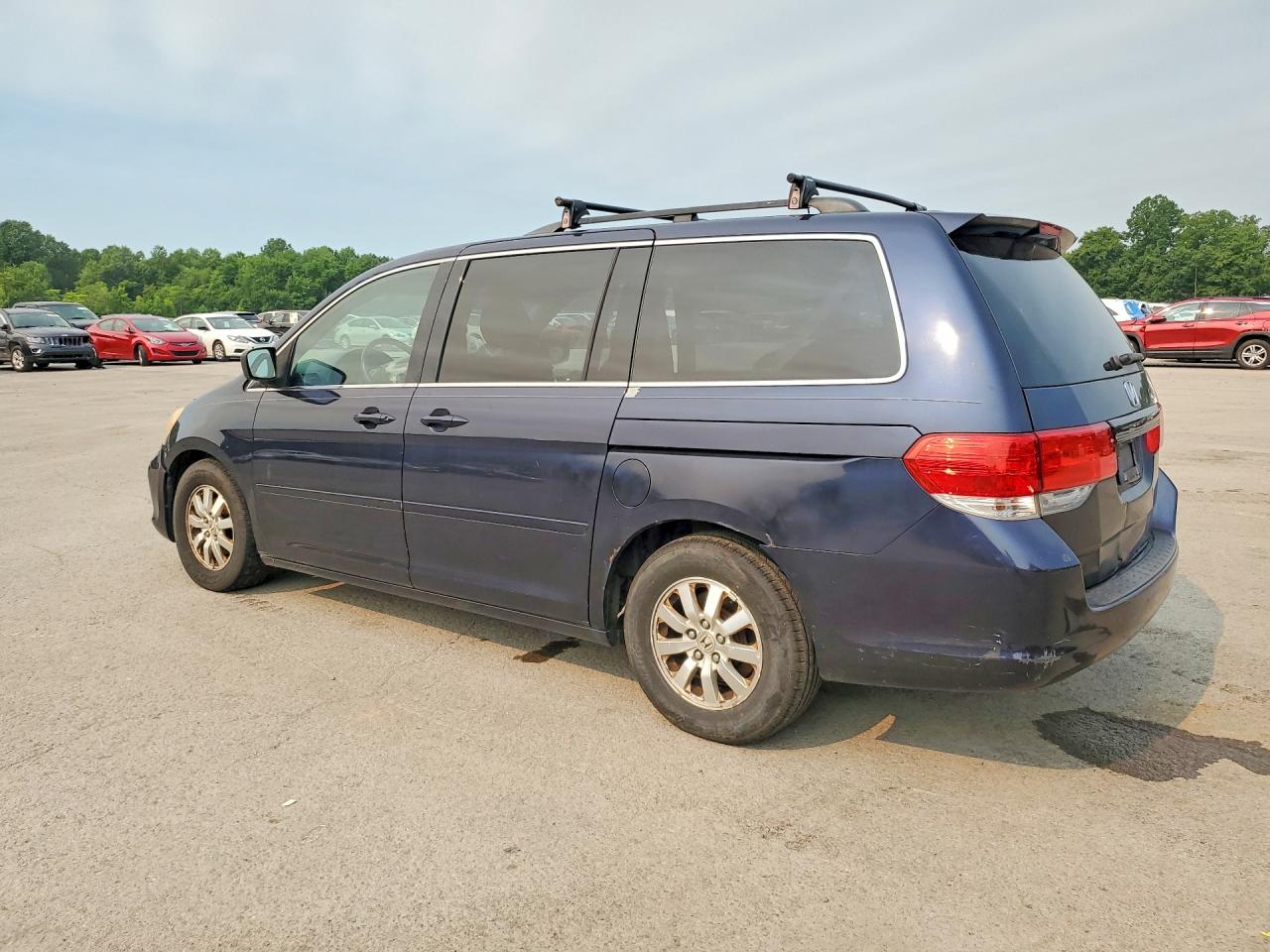 2008 Honda Odyssey Blue vin: 5FNRL38798B037496