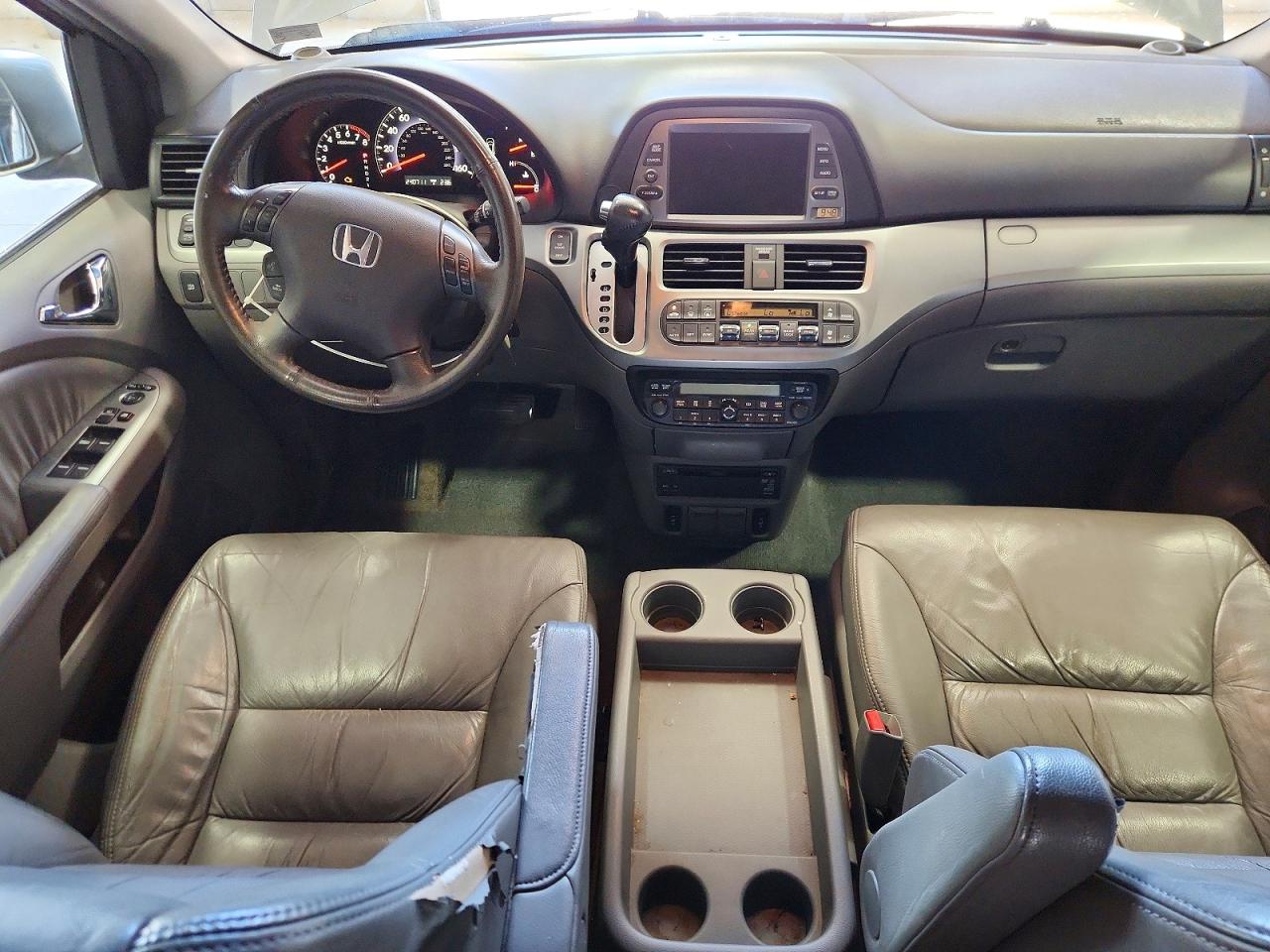 2008 Honda Odyssey Exl Blue vin: 5FNRL38798B072765