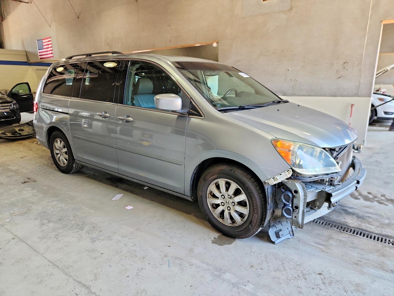 2008 Honda Odyssey Exl Blue vin: 5FNRL38798B072765