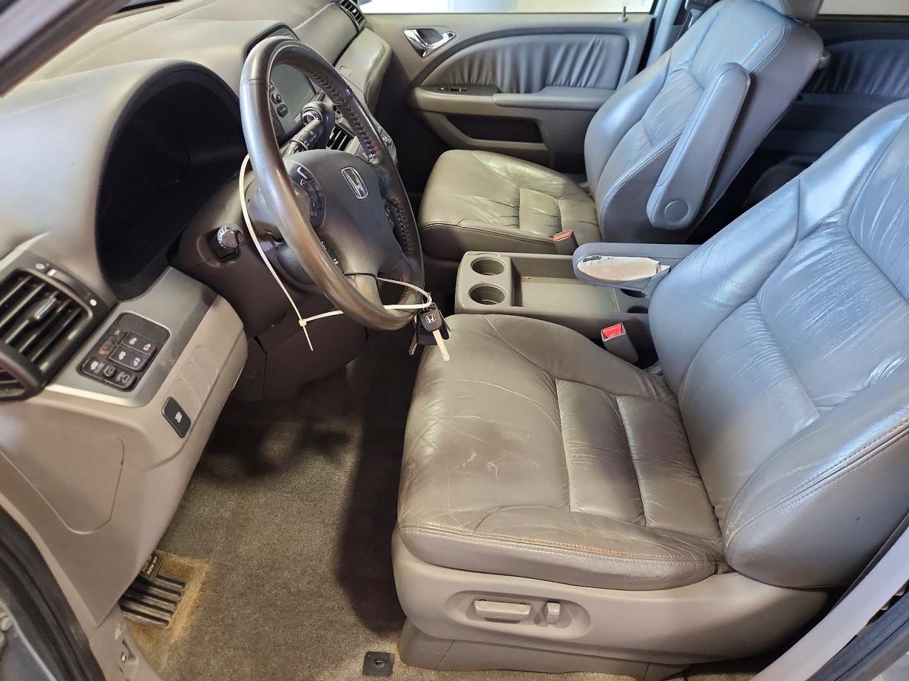 2008 Honda Odyssey Exl Blue vin: 5FNRL38798B072765