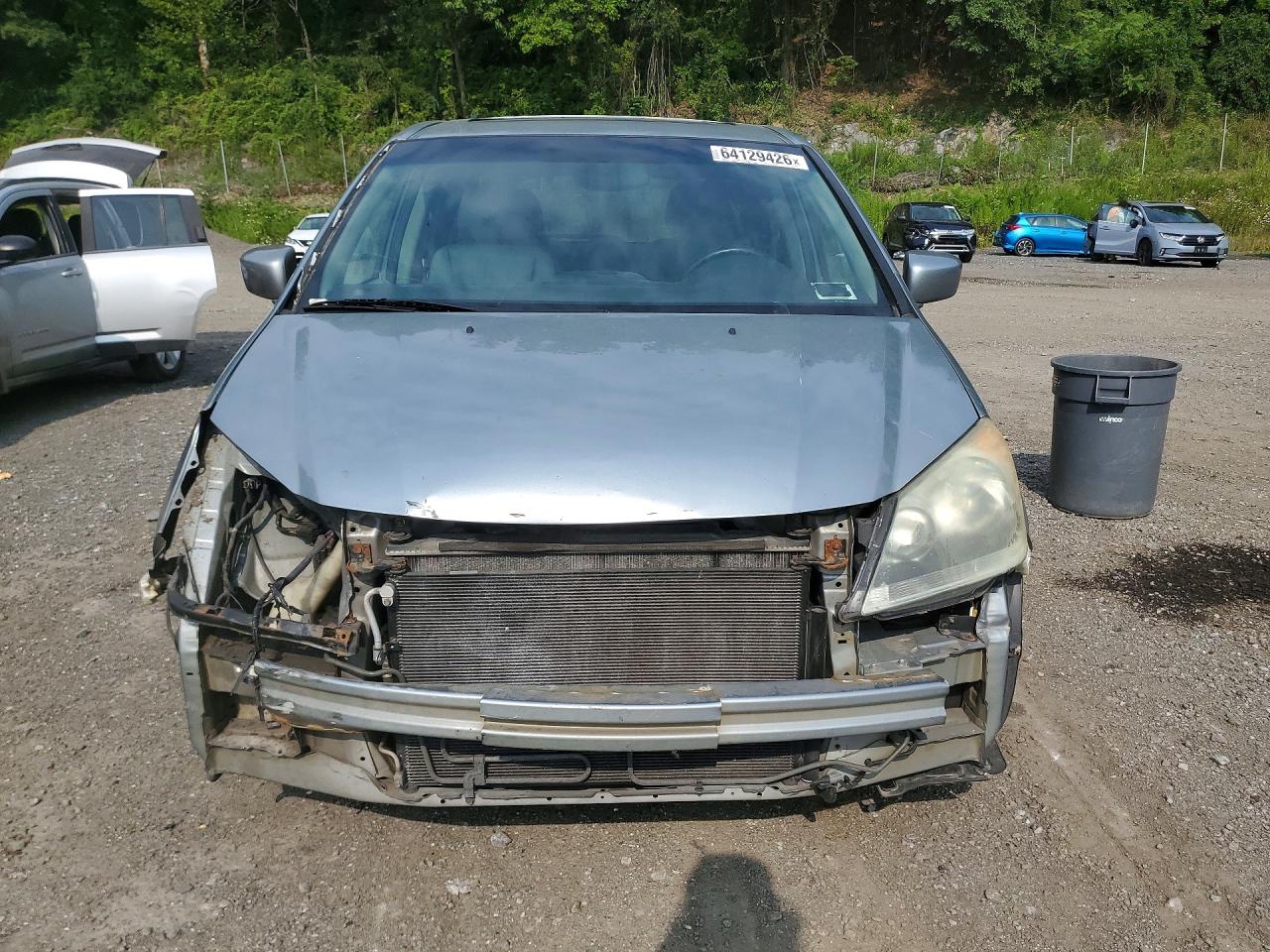 2008 Honda Odyssey Exl Серебряный vin: 5FNRL38798B098427