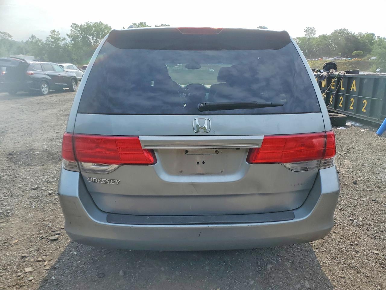 2008 Honda Odyssey Exl Серебряный vin: 5FNRL38798B098427