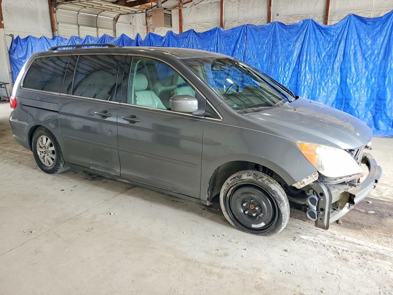 2008 Honda Odyssey Exl Gray vin: 5FNRL38798B411069
