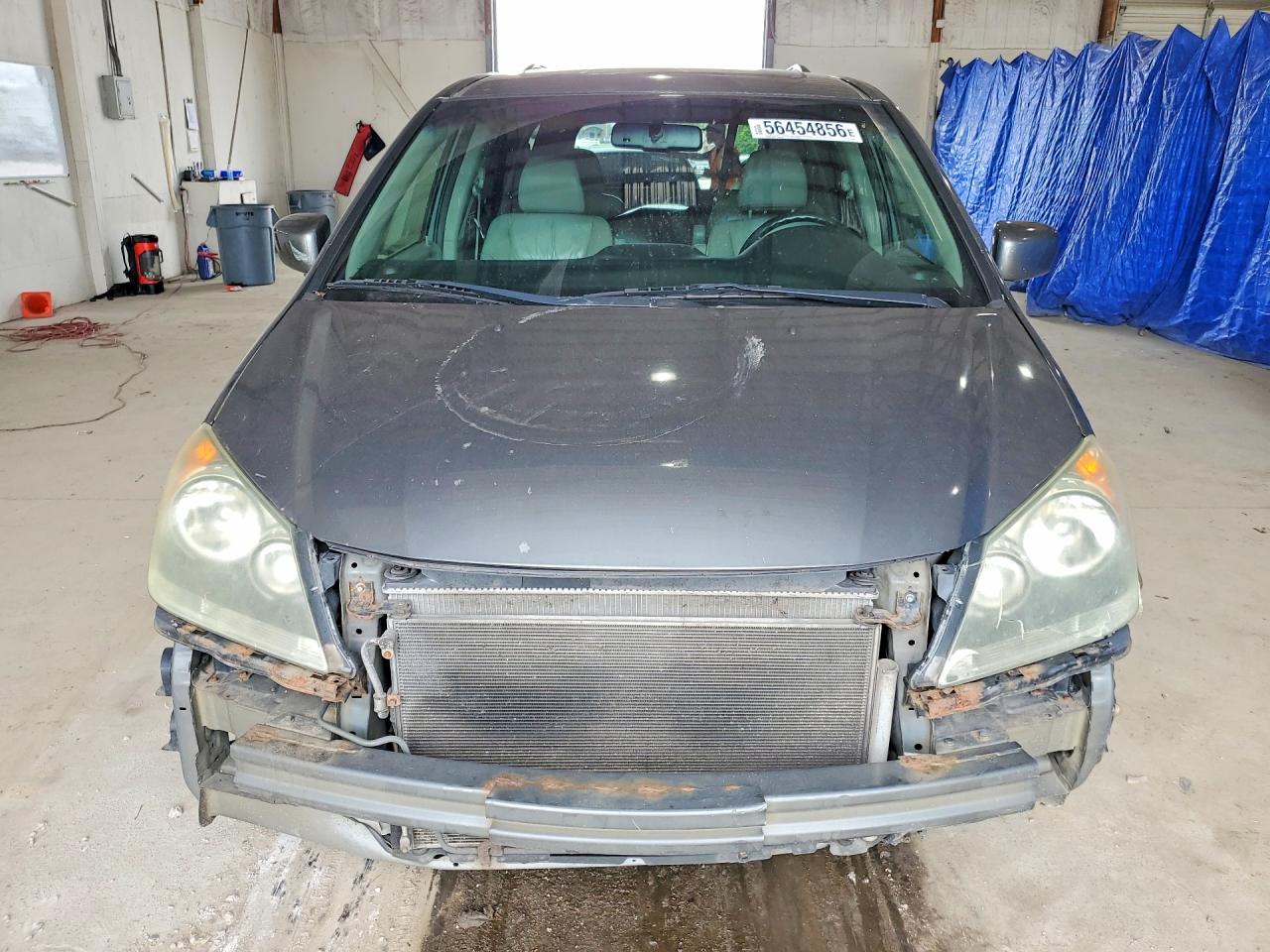 2008 Honda Odyssey Exl Gray vin: 5FNRL38798B411069