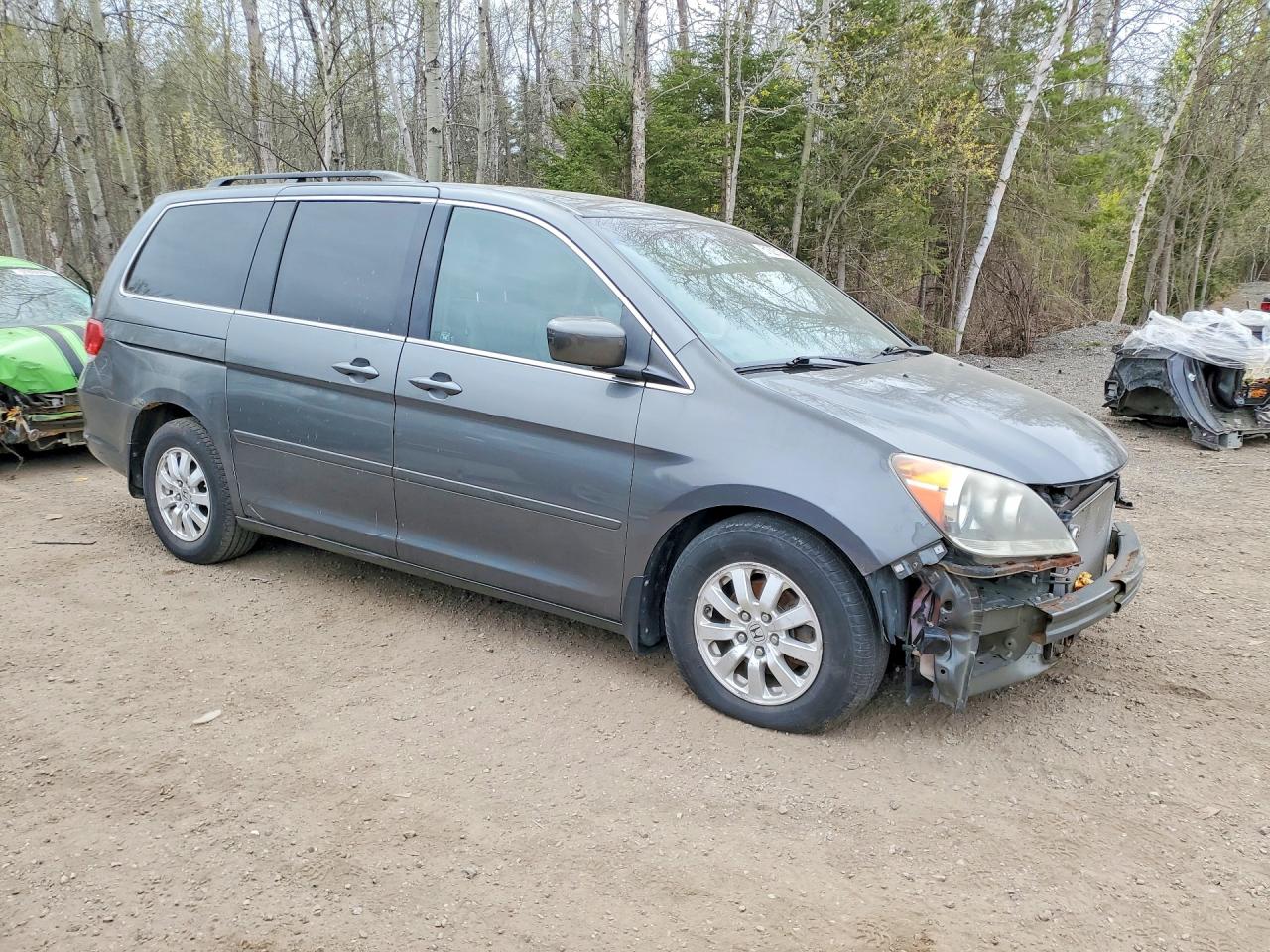 2008 Honda Odyssey Exl Charcoal vin: 5FNRL38798B503850