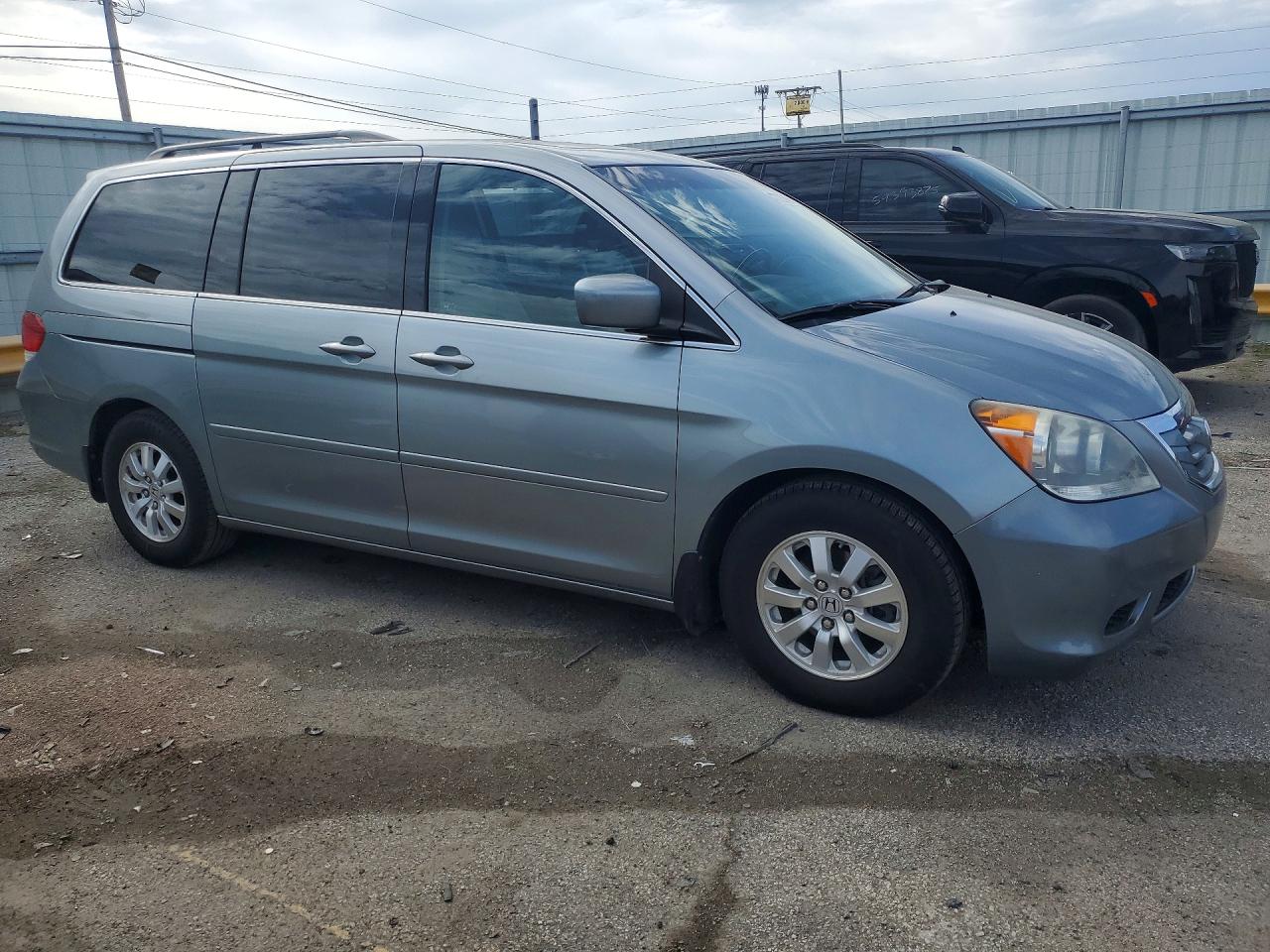 2009 Honda Odyssey Exl Gray vin: 5FNRL38799B000739