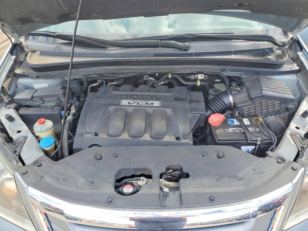 2009 Honda Odyssey Exl Gray vin: 5FNRL38799B000739