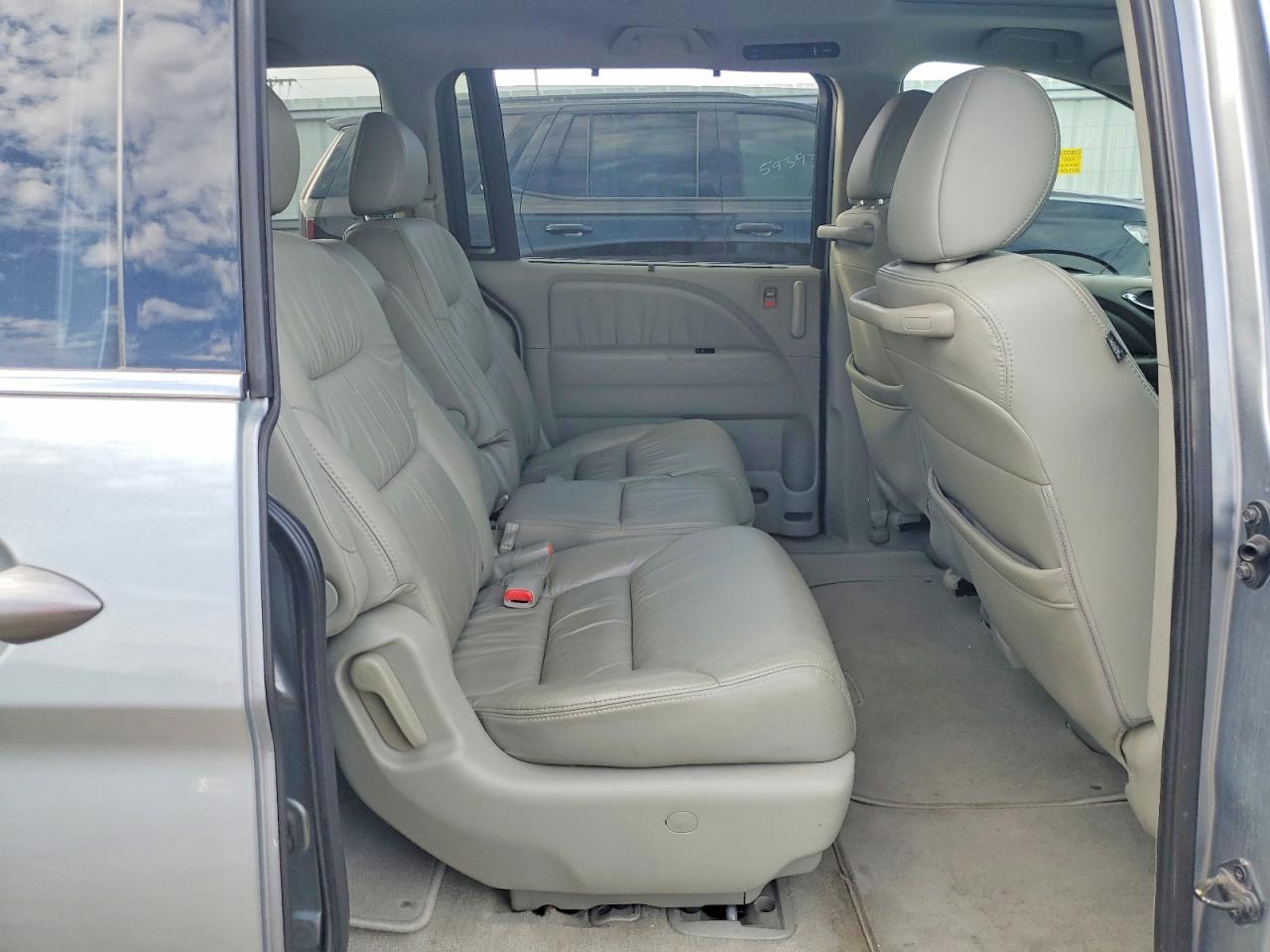 2009 Honda Odyssey Exl Gray vin: 5FNRL38799B000739