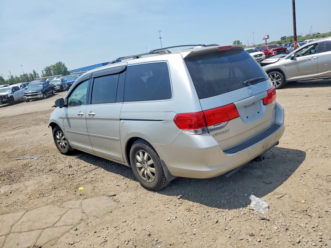 2009 Honda Odyssey Exl Silver vin: 5FNRL38799B012809