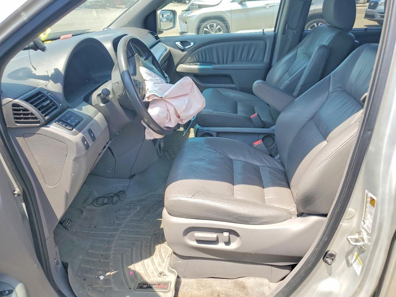 2009 Honda Odyssey Exl Silver vin: 5FNRL38799B012809