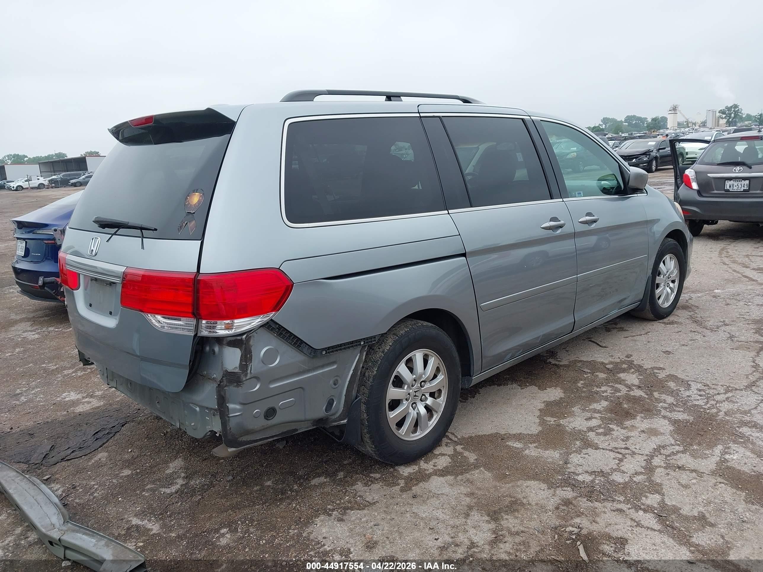 2009 Honda Odyssey Ex-l Серебряный vin: 5FNRL38799B015533