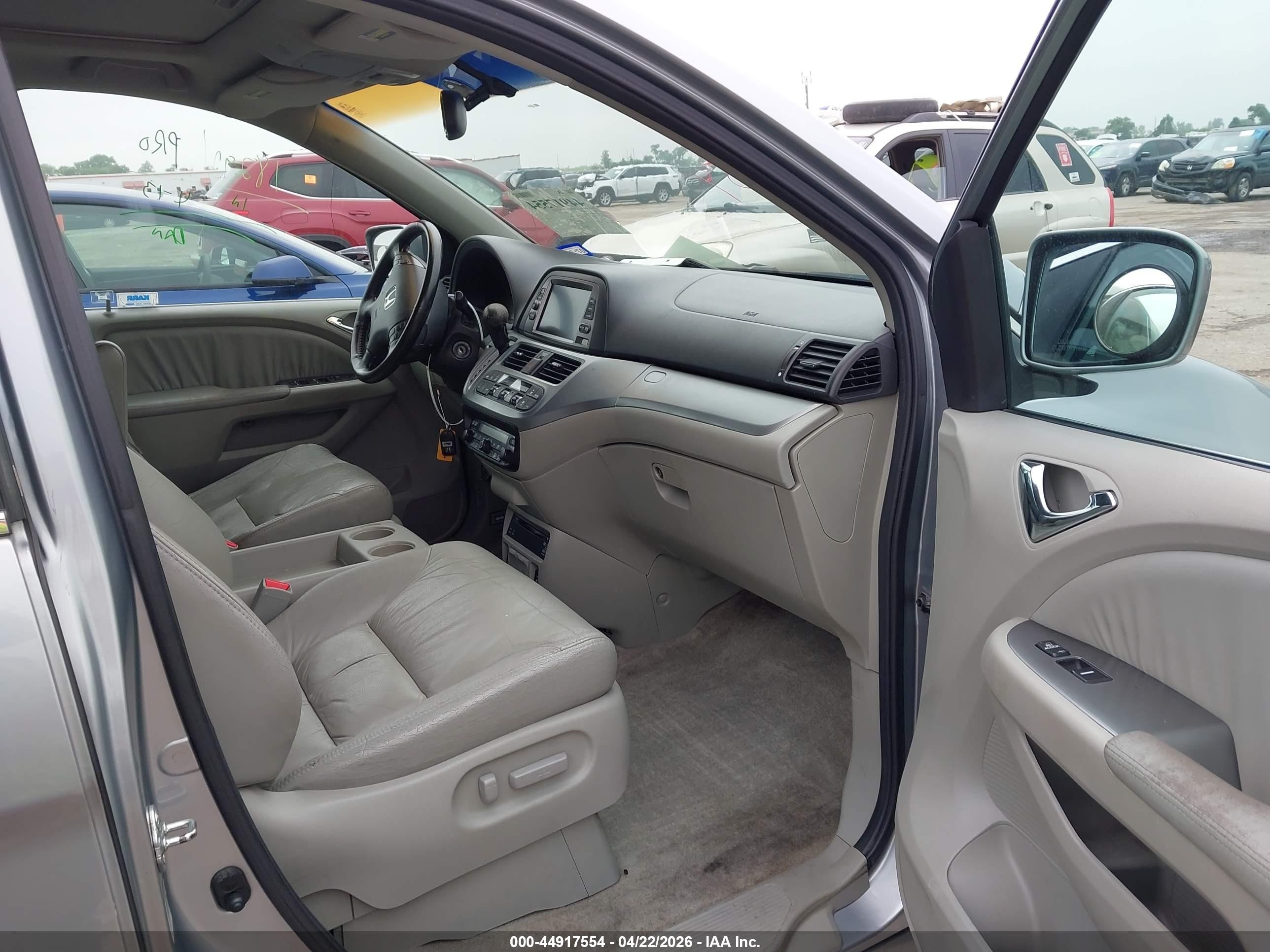 2009 Honda Odyssey Ex-l Серебряный vin: 5FNRL38799B015533