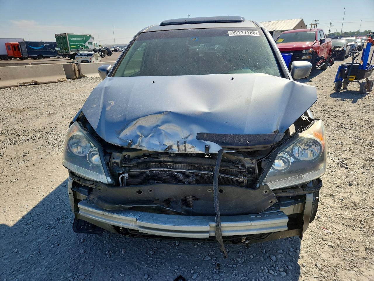 2009 Honda Odyssey Exl Silver vin: 5FNRL38799B038293