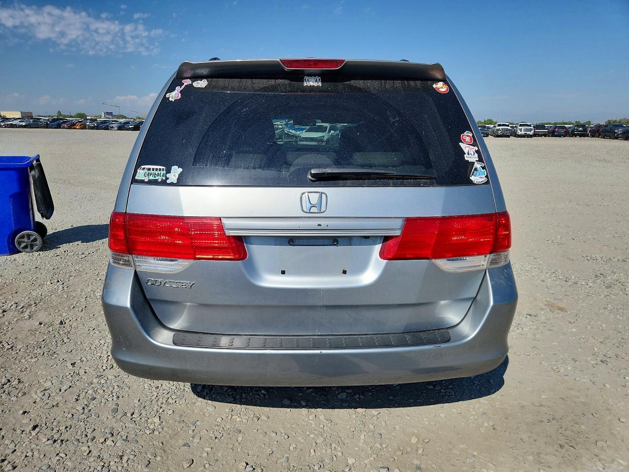 2009 Honda Odyssey Exl Silver vin: 5FNRL38799B038293