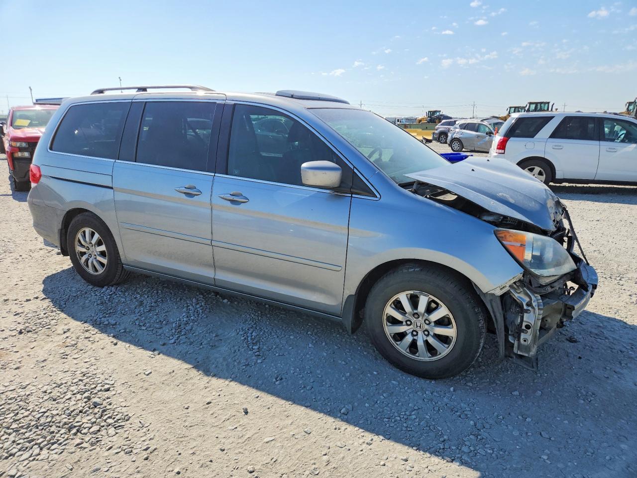 2009 Honda Odyssey Exl Silver vin: 5FNRL38799B038293