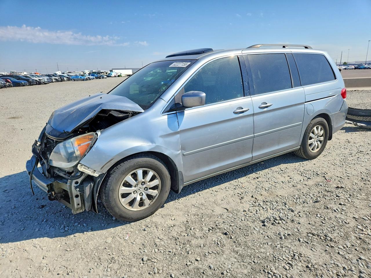 2009 Honda Odyssey Exl Silver vin: 5FNRL38799B038293