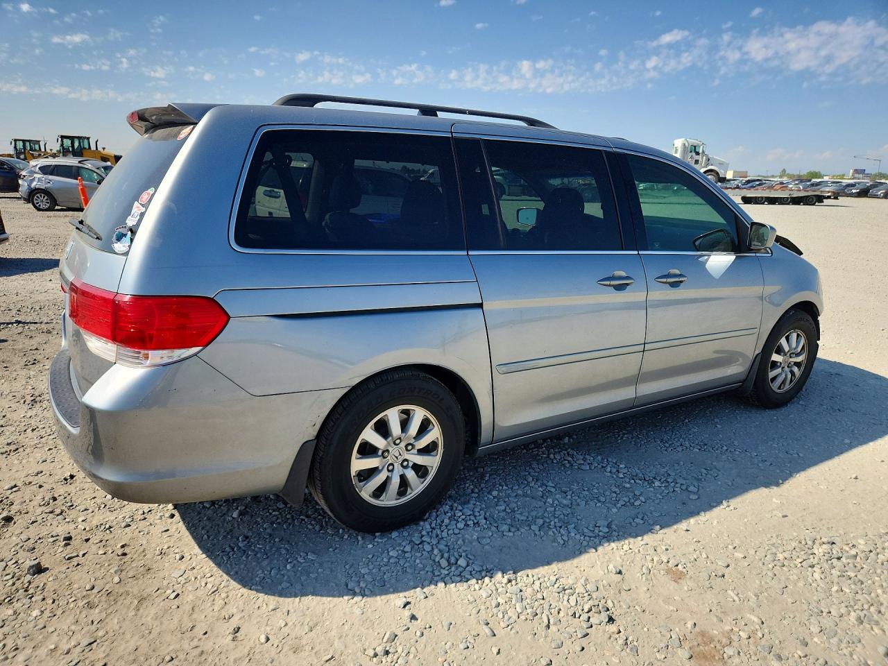 2009 Honda Odyssey Exl Silver vin: 5FNRL38799B038293