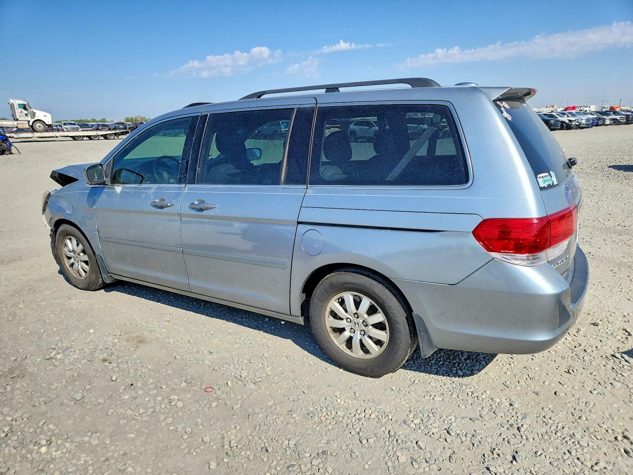 2009 Honda Odyssey Exl Silver vin: 5FNRL38799B038293