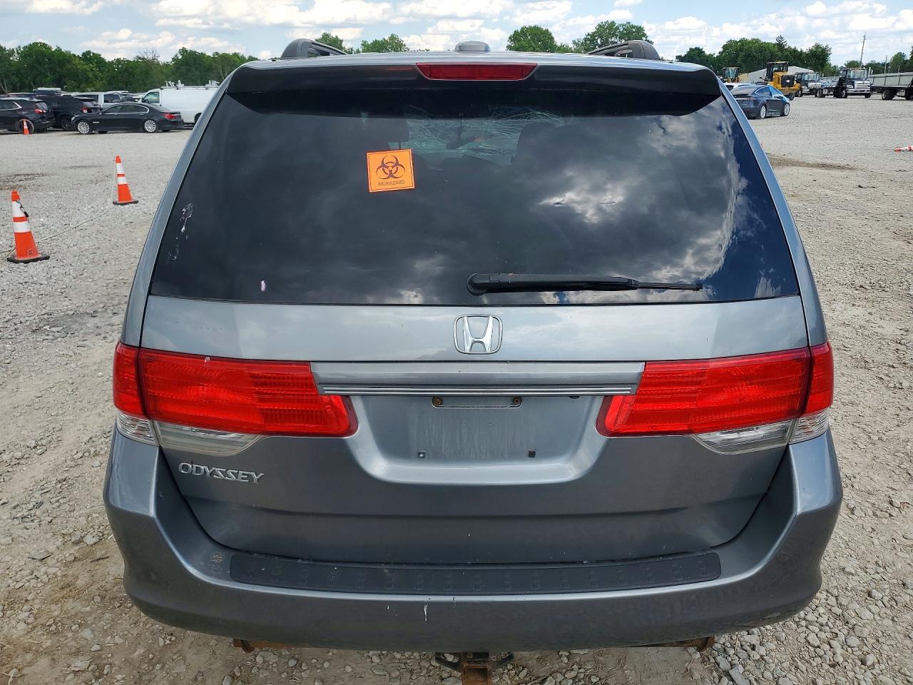 2009 Honda Odyssey Exl Gray vin: 5FNRL38799B402602