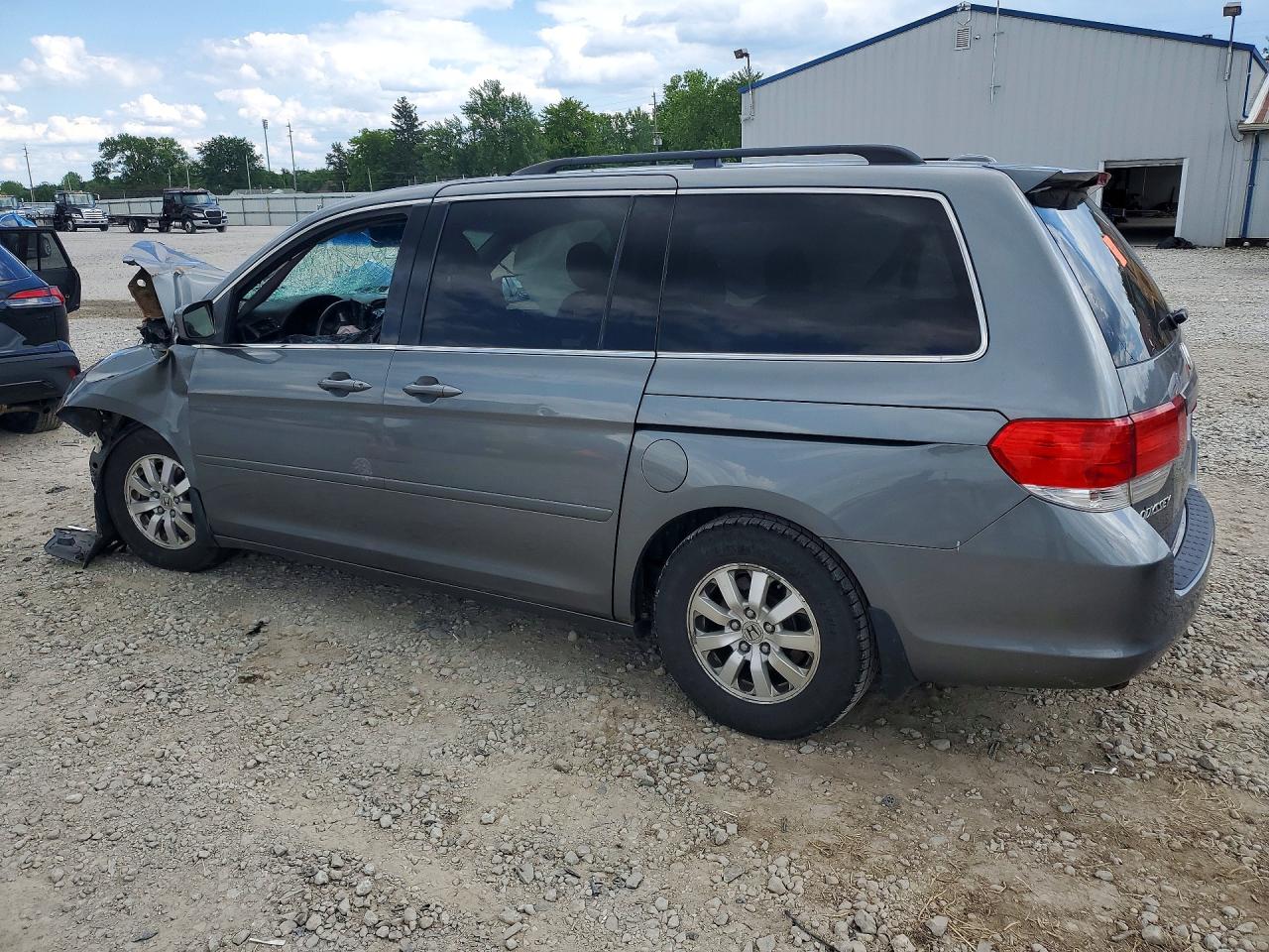 2009 Honda Odyssey Exl Gray vin: 5FNRL38799B402602