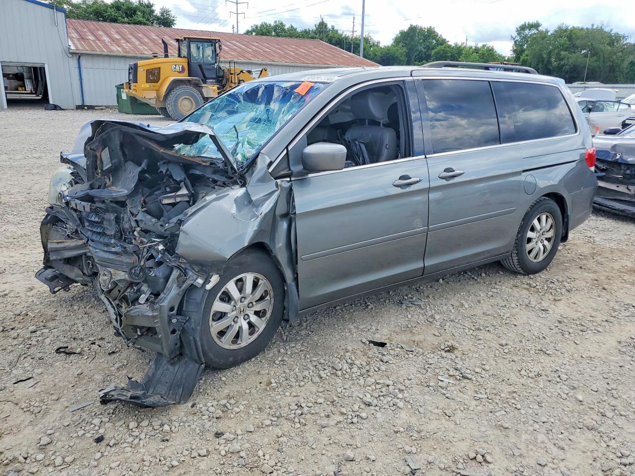 2009 Honda Odyssey Exl Gray vin: 5FNRL38799B402602