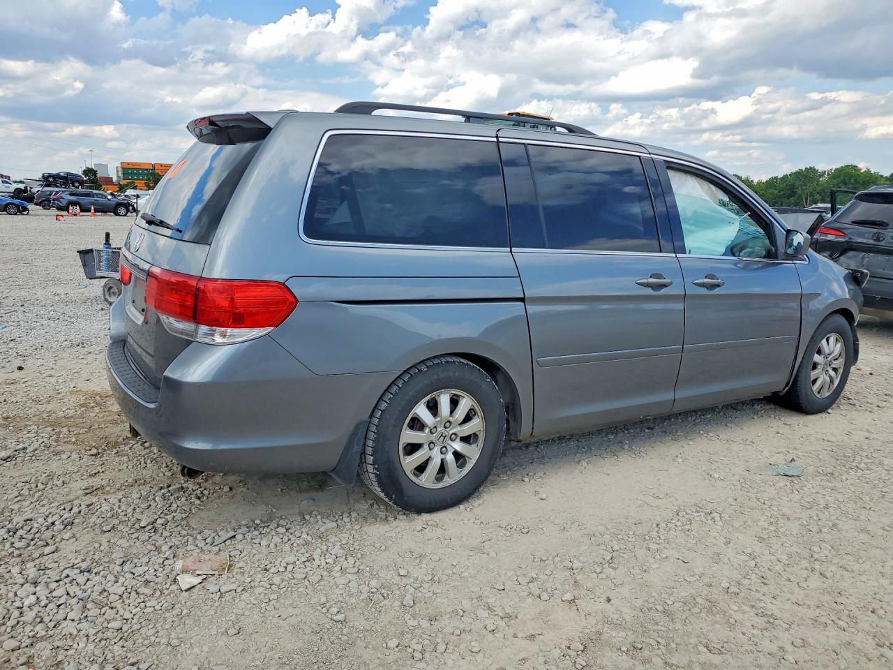 2009 Honda Odyssey Exl Gray vin: 5FNRL38799B402602