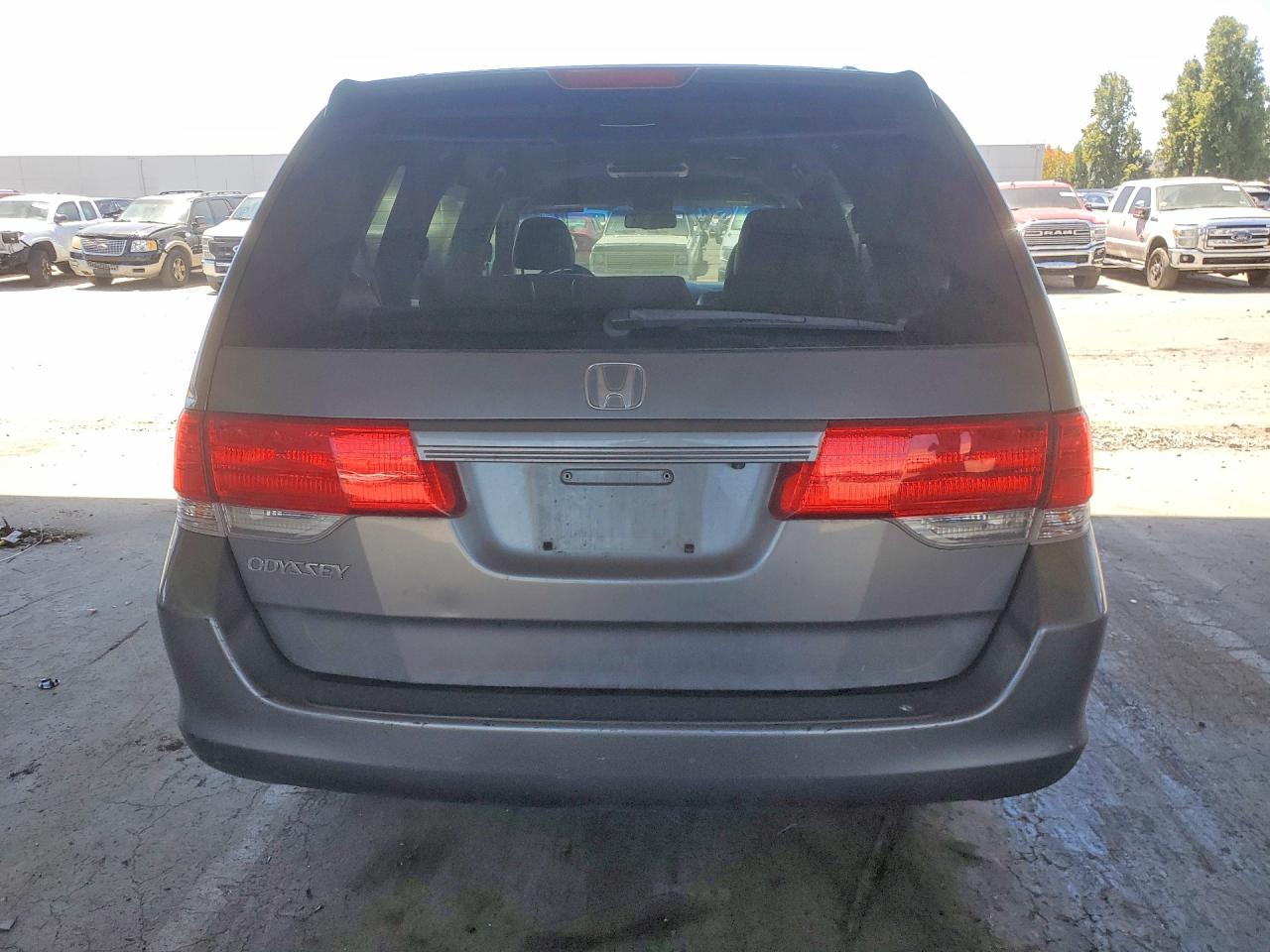 2009 Honda Odyssey Exl Gray vin: 5FNRL38799B407007