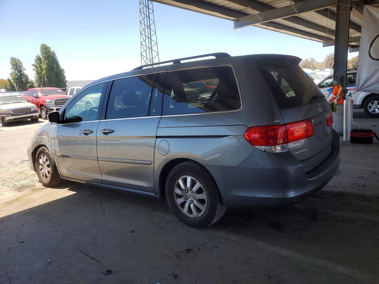 2009 Honda Odyssey Exl Gray vin: 5FNRL38799B407007