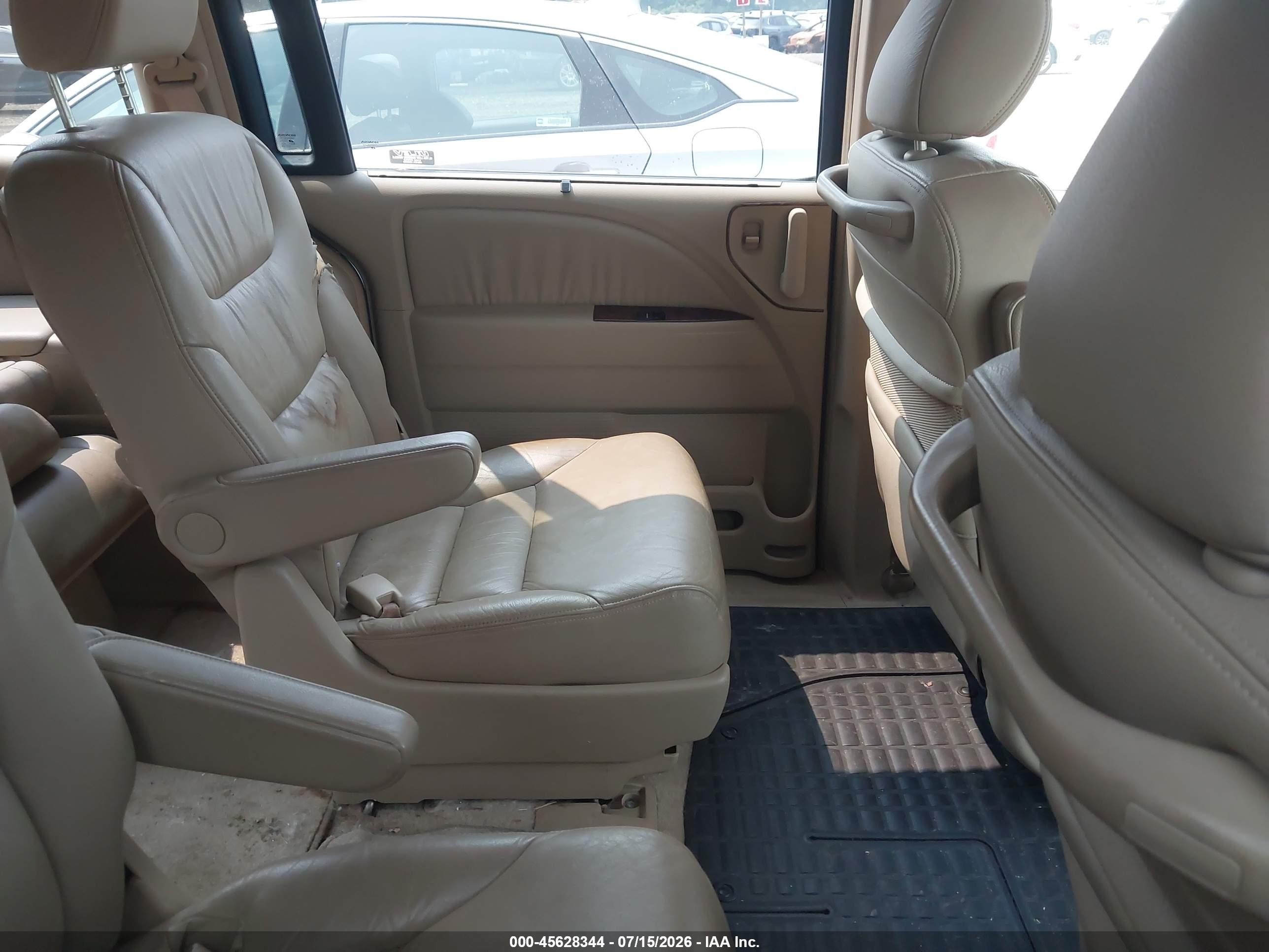 2005 Honda Odyssey Ex-l Gold vin: 5FNRL387X5B011775