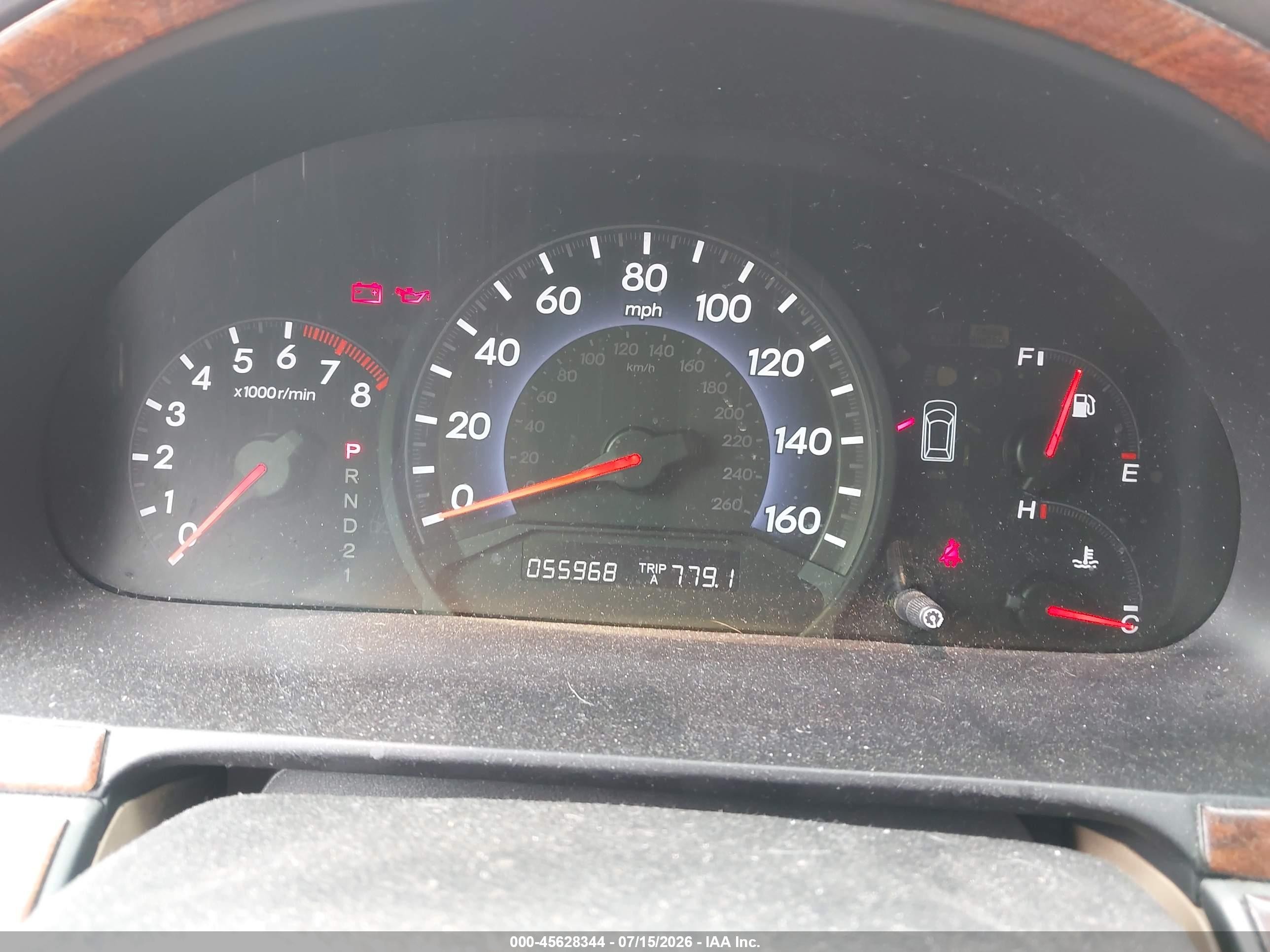 2005 Honda Odyssey Ex-l Gold vin: 5FNRL387X5B011775