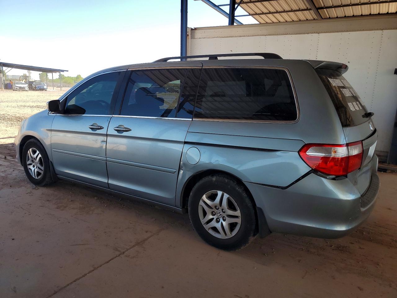 2005 Honda Odyssey Exl Silver vin: 5FNRL387X5B042699