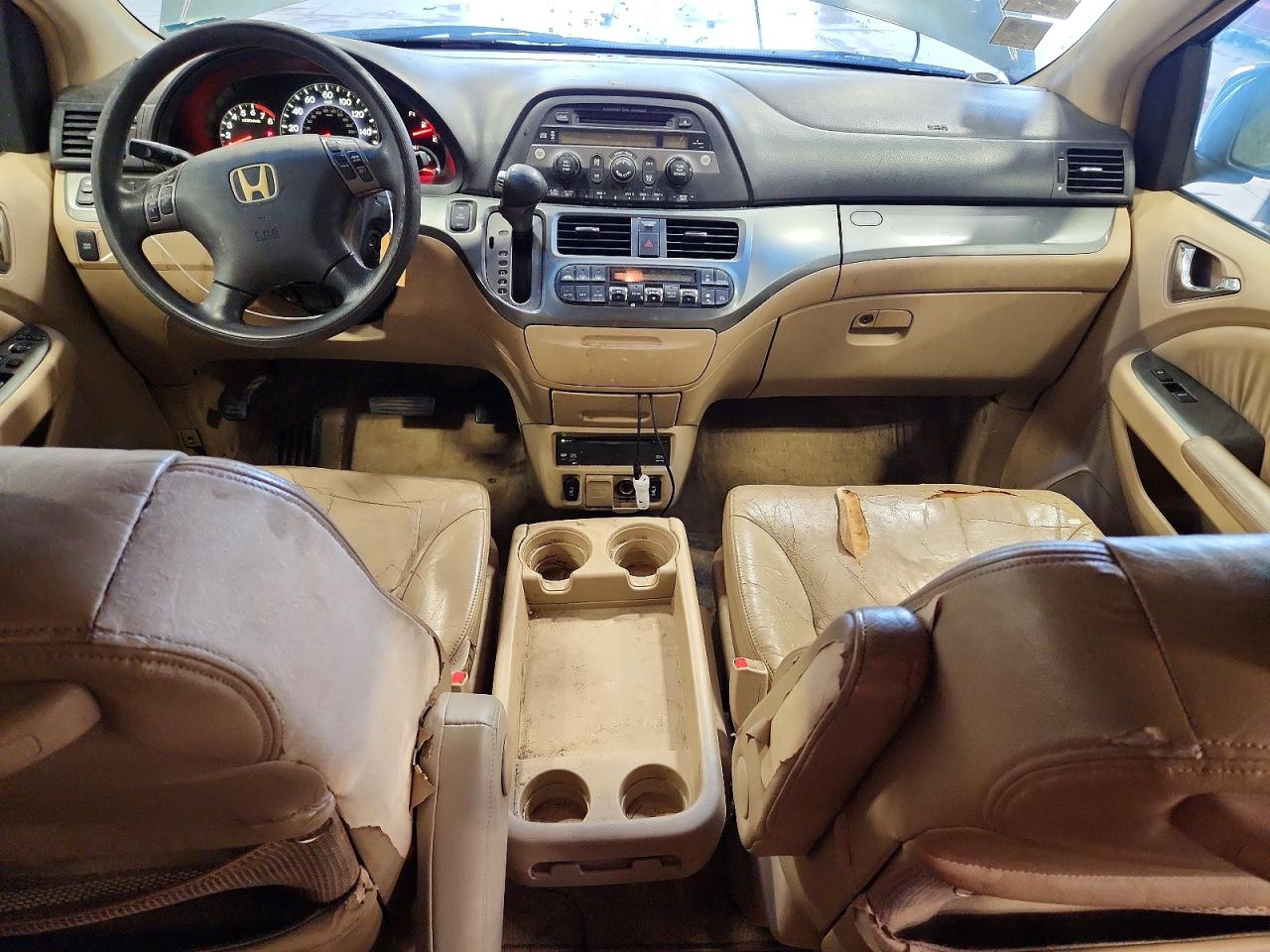 2005 Honda Odyssey Exl Gray vin: 5FNRL387X5B043271