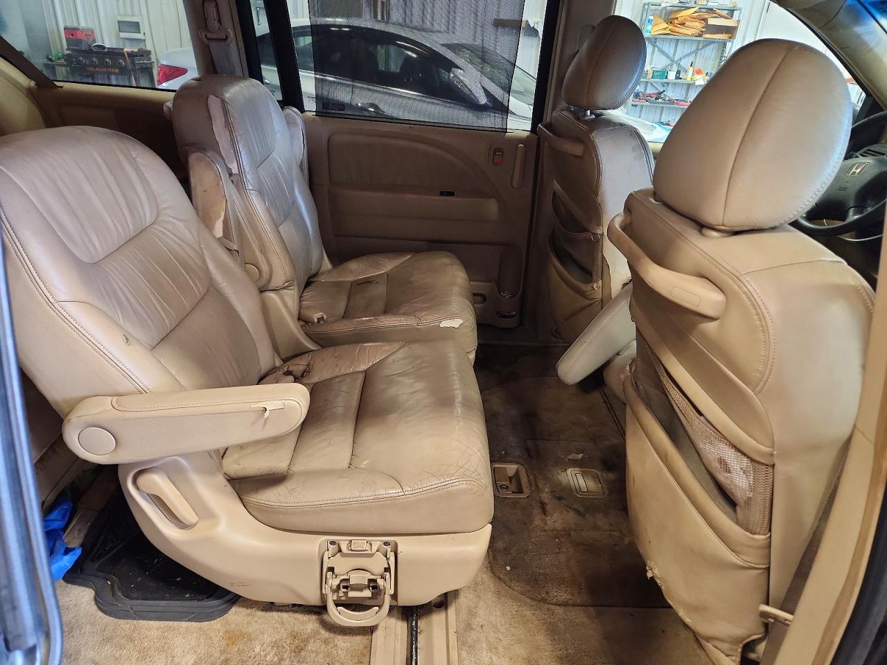2005 Honda Odyssey Exl Gray vin: 5FNRL387X5B043271