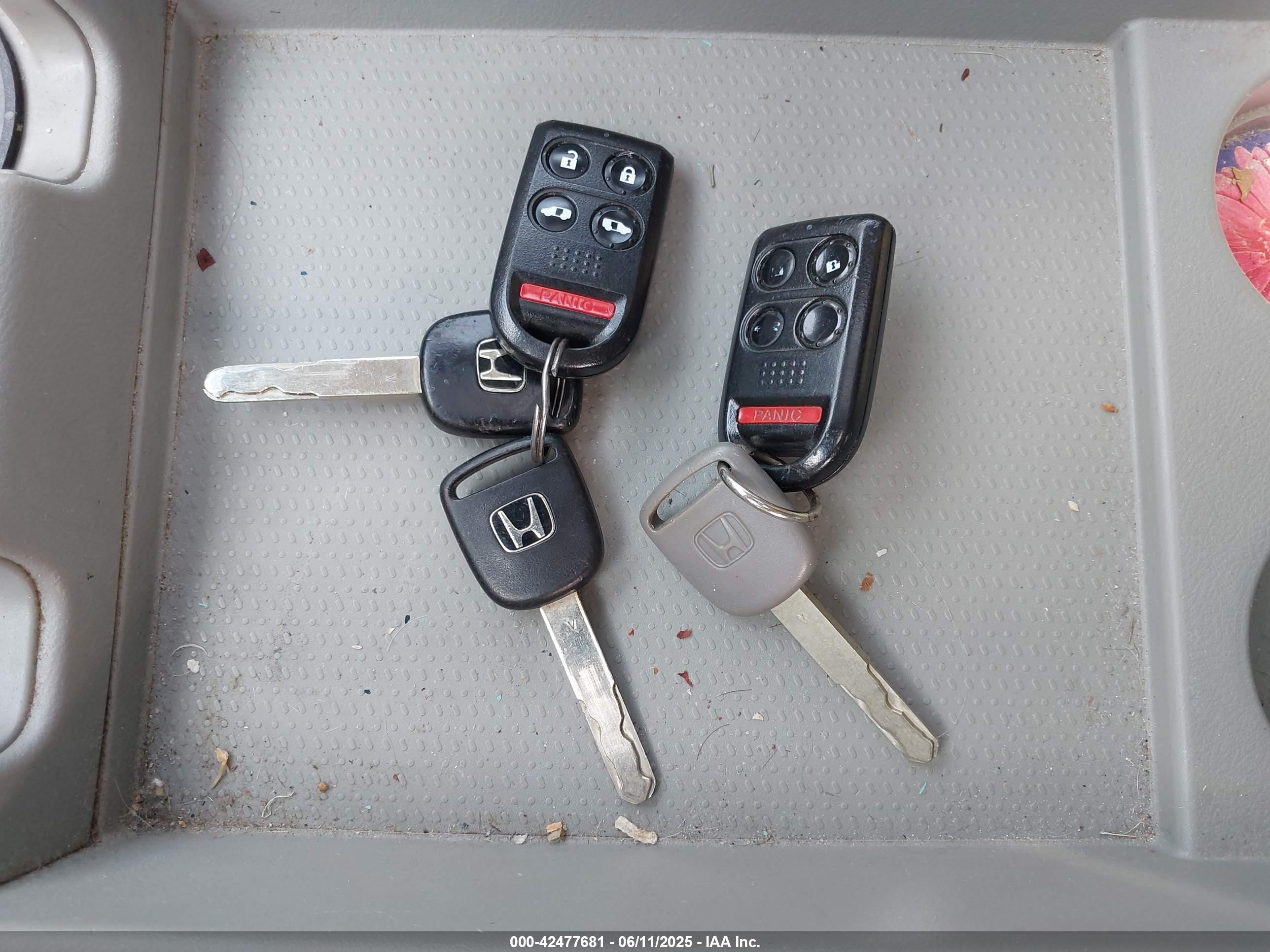 2005 Honda Odyssey Ex-l Silver vin: 5FNRL387X5B065190