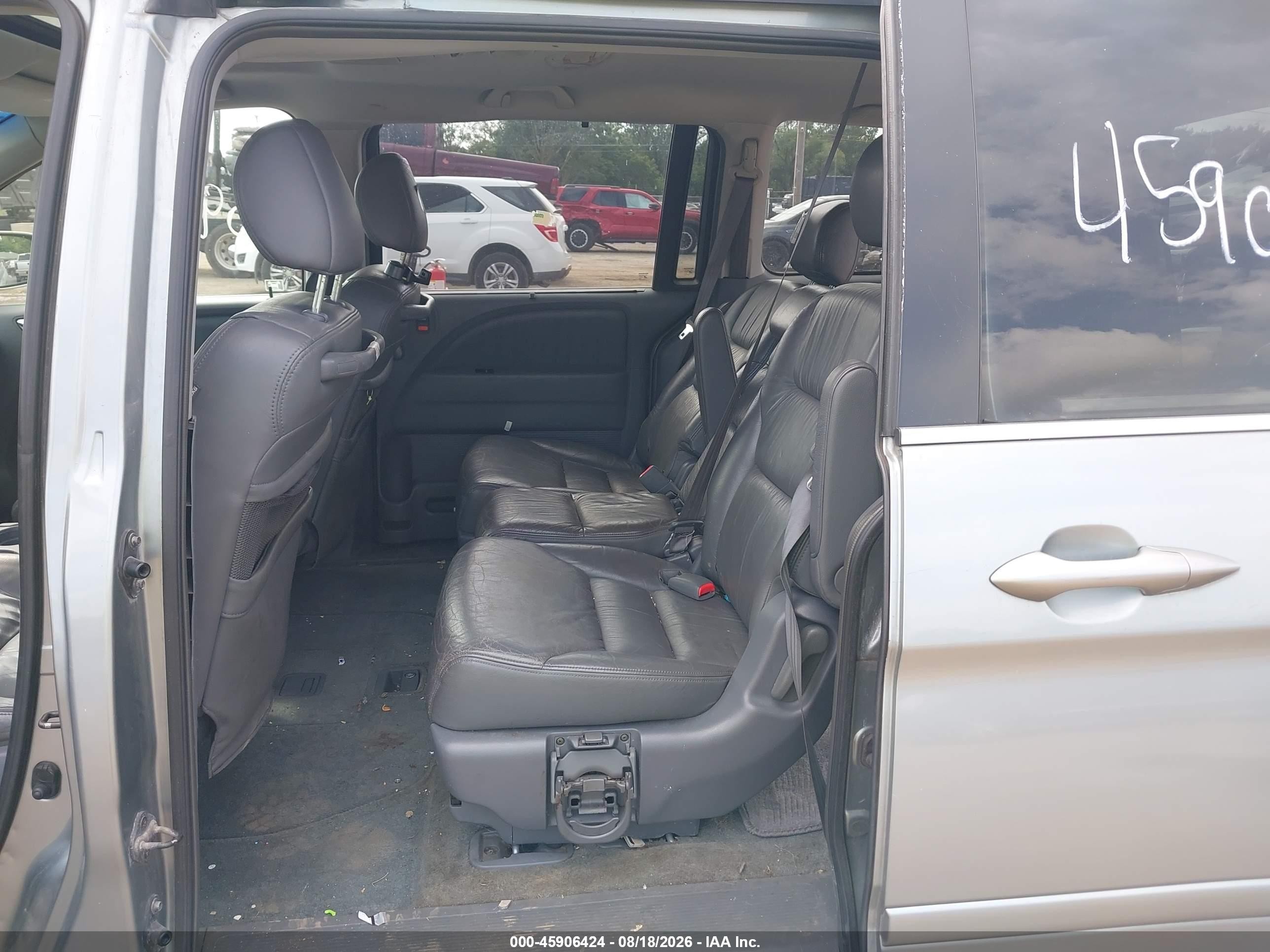2005 Honda Odyssey Ex-l Light Blue vin: 5FNRL387X5B066260