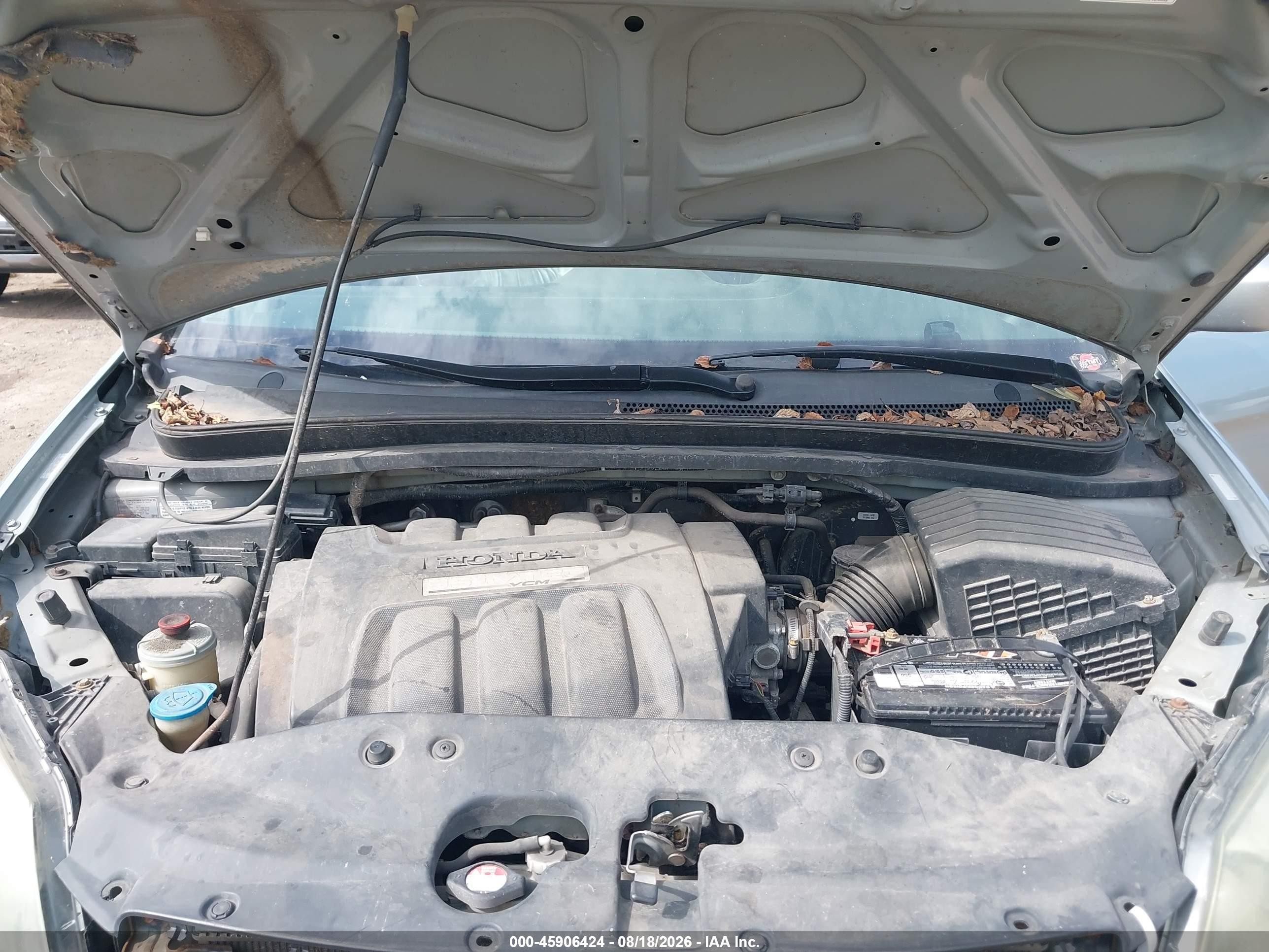 2005 Honda Odyssey Ex-l Light Blue vin: 5FNRL387X5B066260