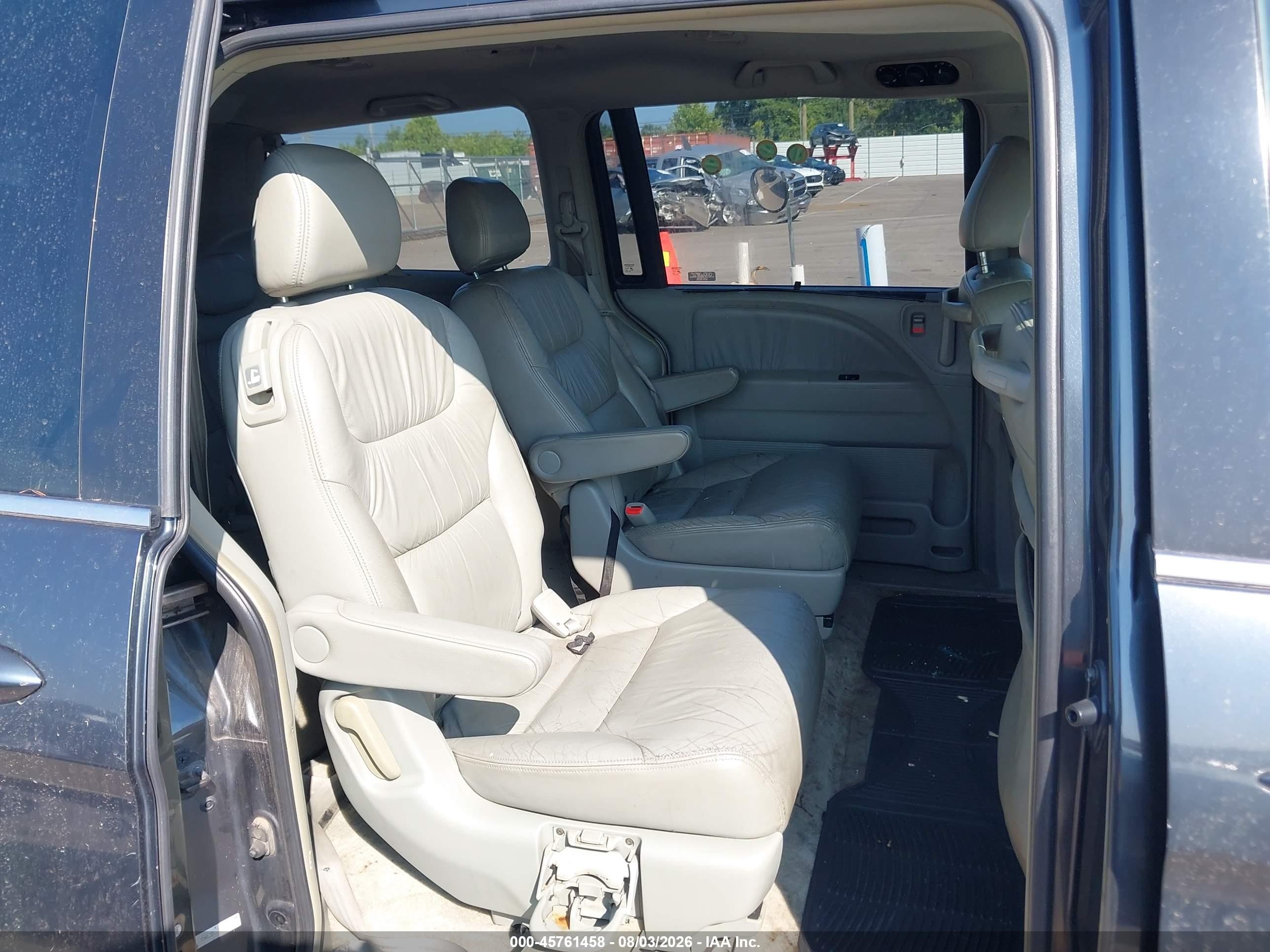 2005 Honda Odyssey Ex-l Зеленый vin: 5FNRL387X5B084600