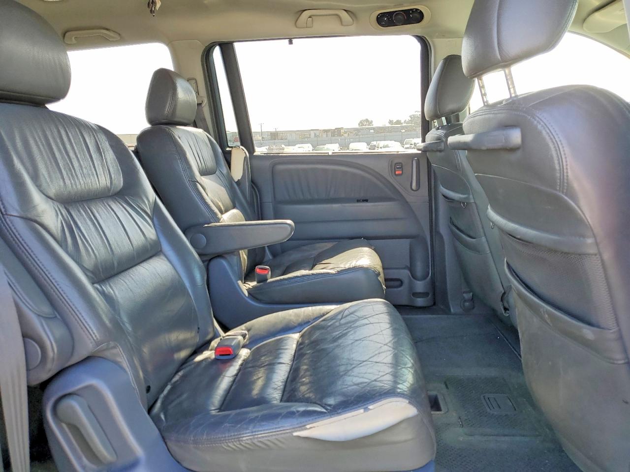 2005 Honda Odyssey Exl Blue vin: 5FNRL387X5B107163