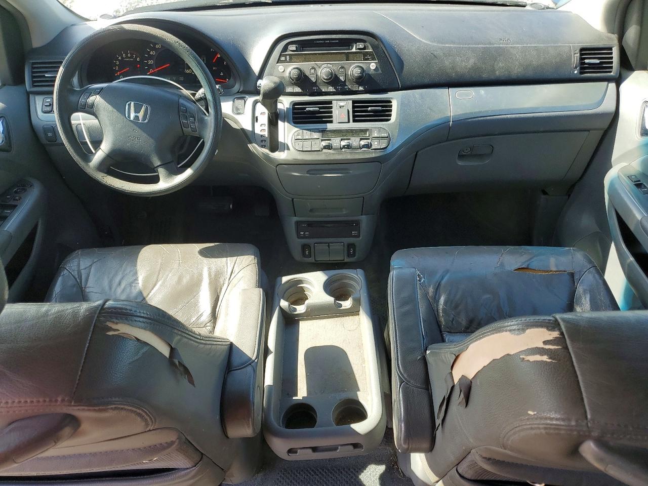 2005 Honda Odyssey Exl Blue vin: 5FNRL387X5B107163