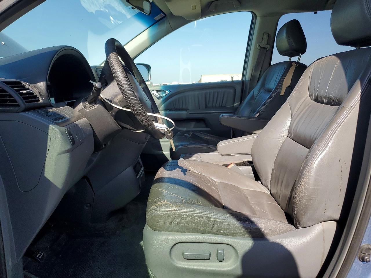2005 Honda Odyssey Exl Blue vin: 5FNRL387X5B107163