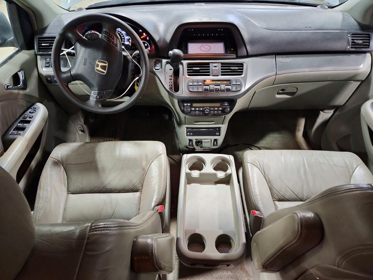 2005 Honda Odyssey Exl Gray vin: 5FNRL387X5B132886