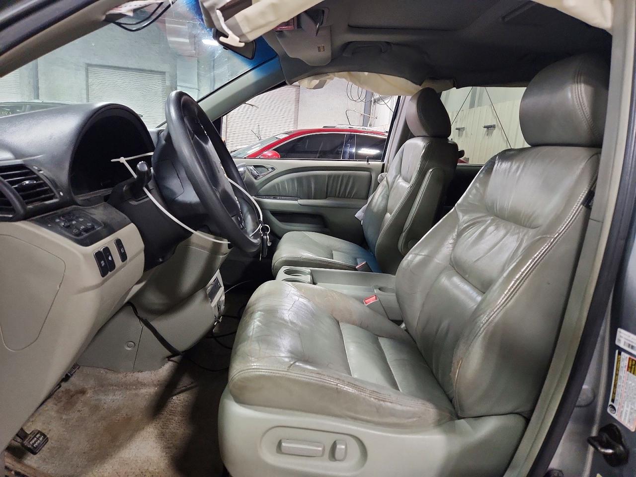 2005 Honda Odyssey Exl Gray vin: 5FNRL387X5B132886