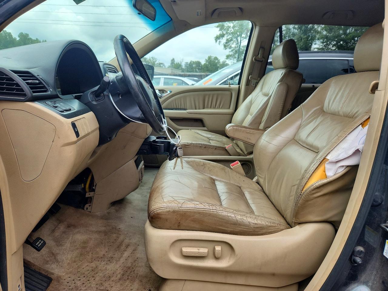 2006 Honda Odyssey Exl Gray vin: 5FNRL387X6B008585