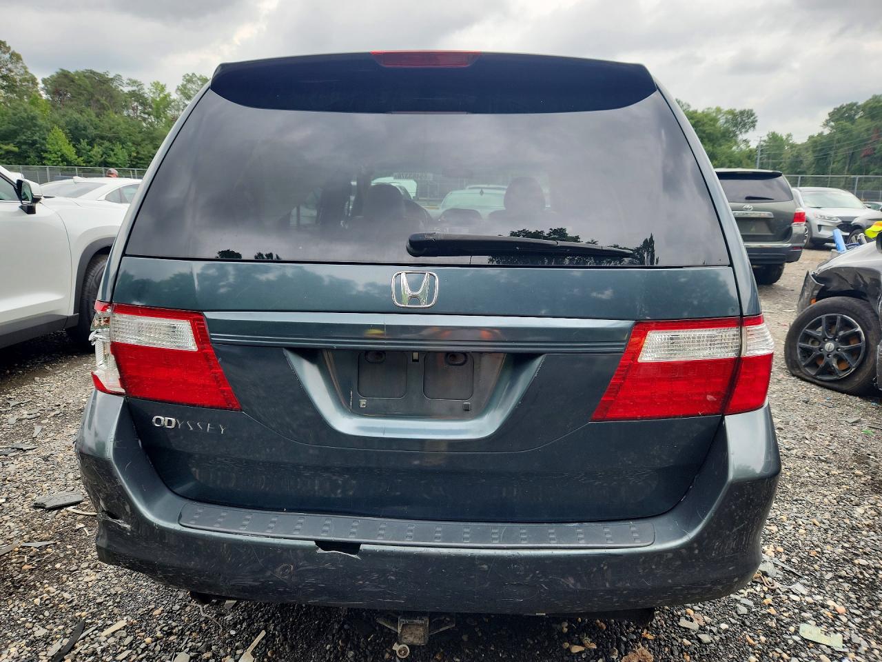 2006 Honda Odyssey Exl Gray vin: 5FNRL387X6B008585