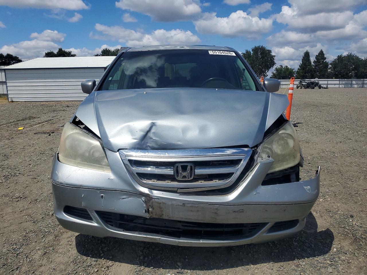 2006 Honda Odyssey Exl Gray vin: 5FNRL387X6B058256