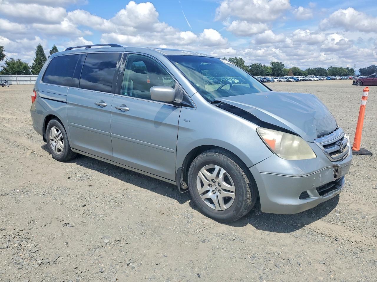 2006 Honda Odyssey Exl Gray vin: 5FNRL387X6B058256