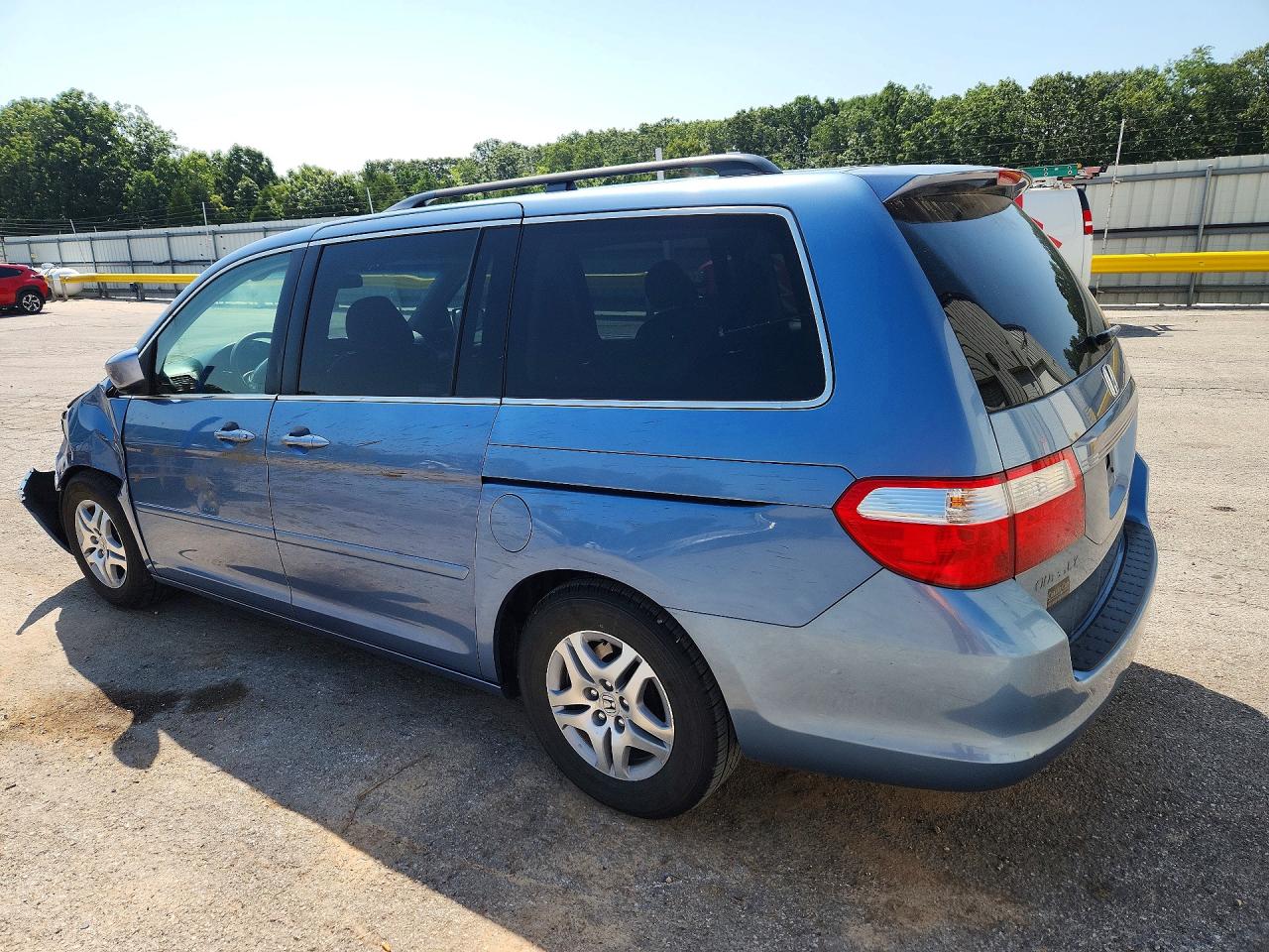 2006 Honda Odyssey Exl Blue vin: 5FNRL387X6B099826