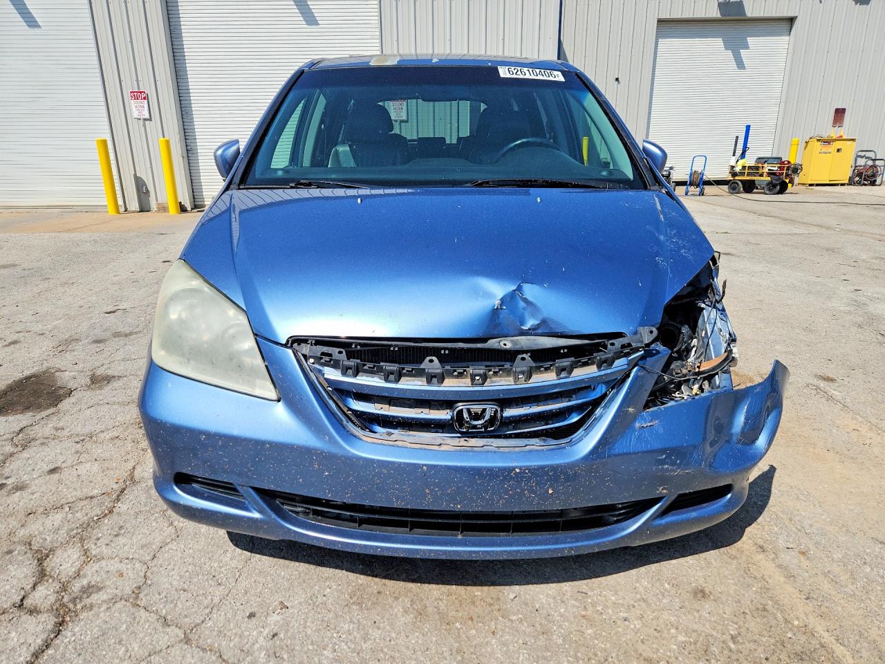 2006 Honda Odyssey Exl Blue vin: 5FNRL387X6B099826